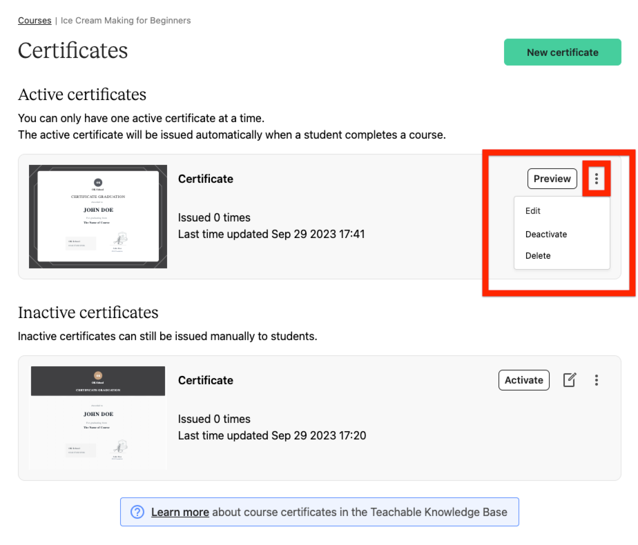 Certificates view in course admin.png