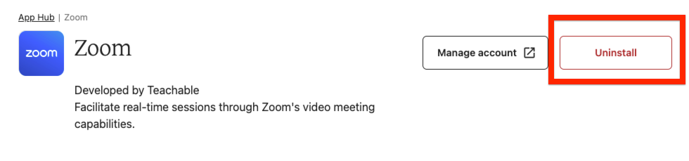 zoom uninstall app in admin.png