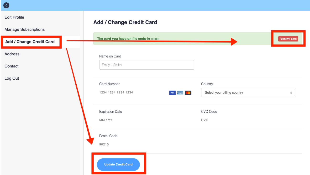 How To Change The Name On Your Credit Card